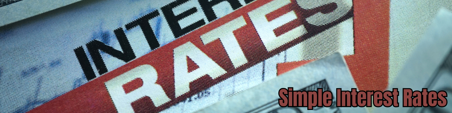 Section 5-4: Simple Interest Banner